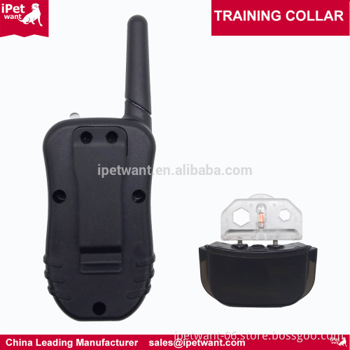 2017 New 300Yard Rechargeable Wireless Pet Dog Training Collar with Electric Shock and Vibration Amazon Private Label
